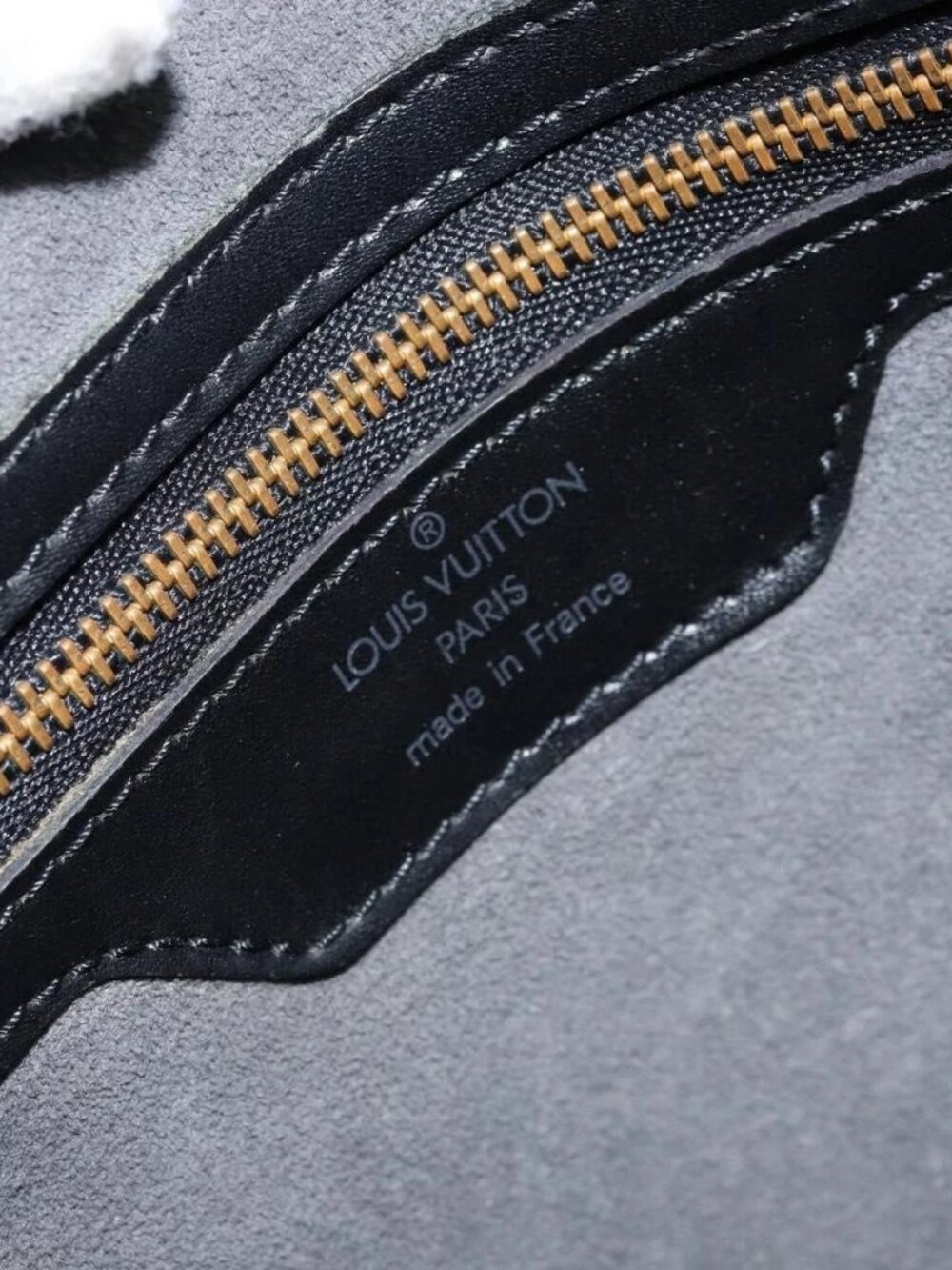 LOUIS VUITTON Epi Saint Jacques Shopping Shoulder Bag Black M52262 Auth 172132 - Picture 13 of 16